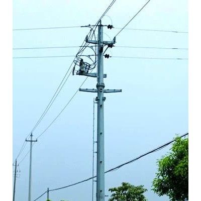 黄石市66kv15米转角钢杆 架空线终端钢管杆厂家