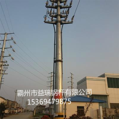 十堰市10kv16米双回路转角钢杆 益瑞