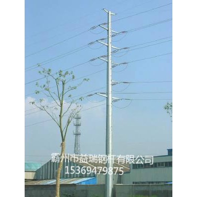 襄阳市电力输电18米直线钢杆 10kv-35kv来图订做