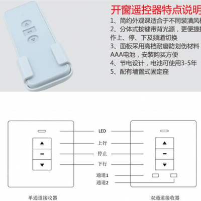 智能电动链条式开窗器  齿条式开窗器