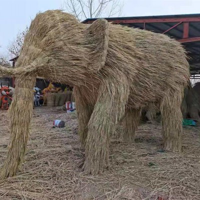 草编工艺品稻草人 稻草人工艺品 手工稻草人工艺品 厂家直供