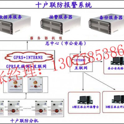 十户联防紧急报警系统，十户联防报警方案