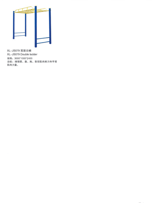 星陵体育室外健身器材双层云梯