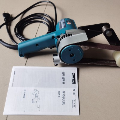 原装日本Makita/牧田9031砂带机改装款手提带式砂光机