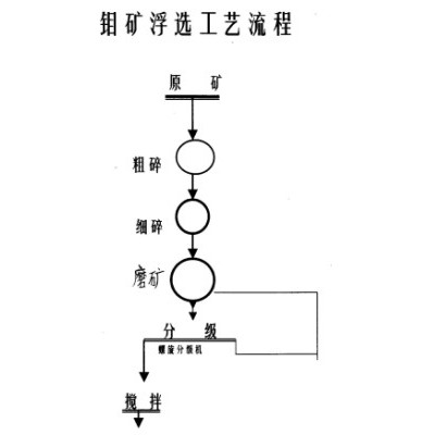 巩义铂思特钼矿选矿方法，钼矿精选设备，从钼精选尾矿中回收钼铜