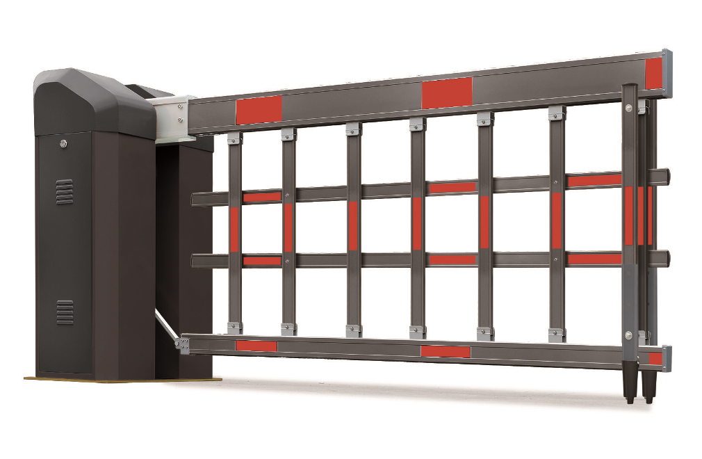 双机箱加高空降闸智能重型抗风道闸机小区门禁自动车牌识别升降杆