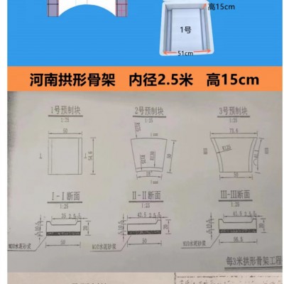 提供加工拱形骨架护坡模具质控体系