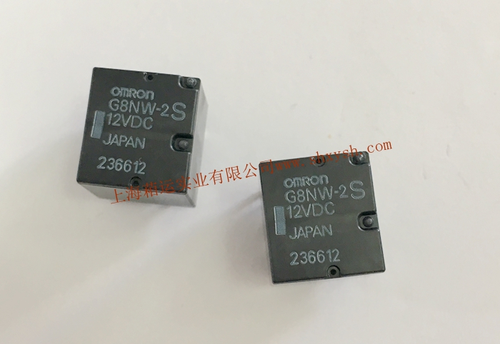 欧姆龙车载继电器G8NW-2S-DC12V